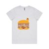 4001M Womens Maple Marle Tee Thumbnail