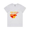 4001M Womens Maple Marle Tee Thumbnail